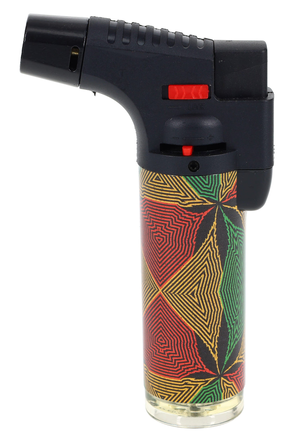 Blink Rasta Torch Gun Lighters – 12-Count Display