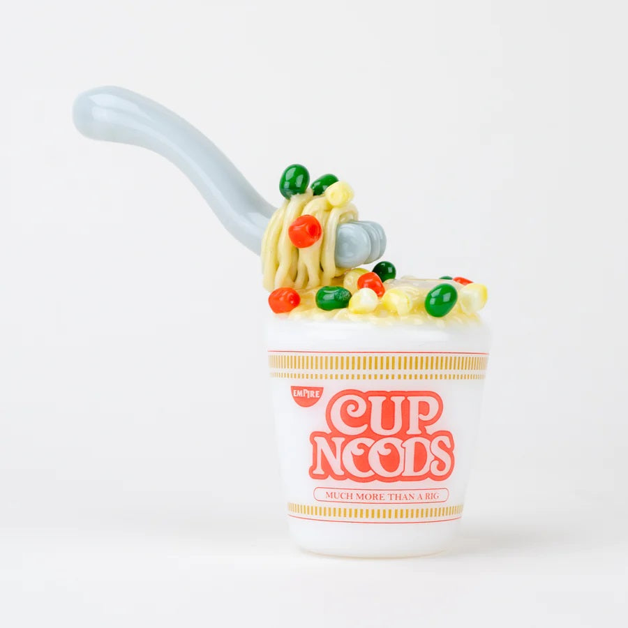 Empire Glassworks “Fork & Noods” Mini Rig – 6½″ – 14.5 mm Female – US-Made