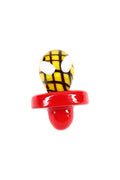 Glass Spider Hero Carb Cap – Red or Yellow
