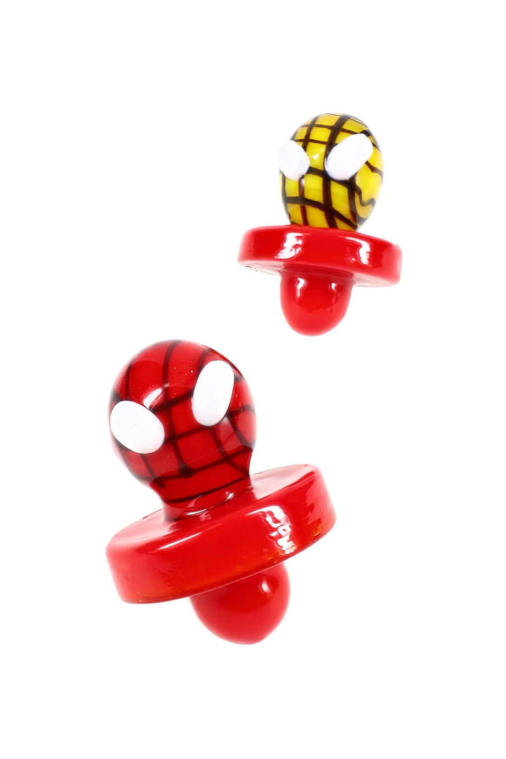 Glass Spider Hero Carb Cap – Red or Yellow