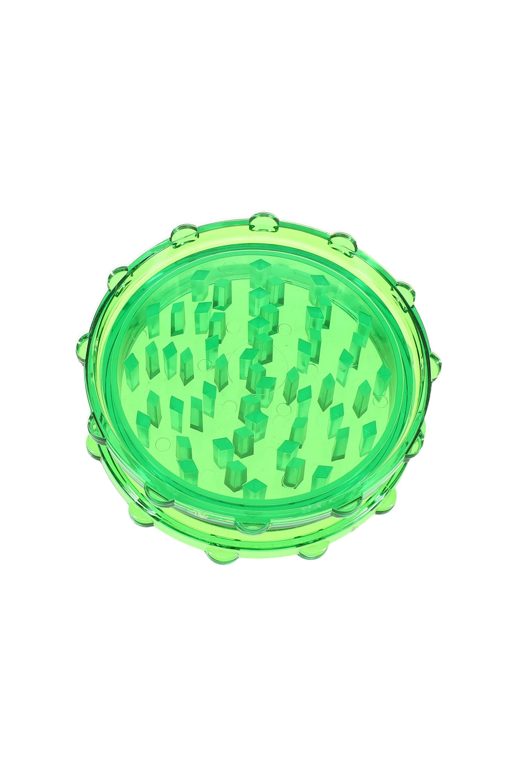 Acrylic 2-Part Herb Grinder “Pocket Chomp” – 3″ – Assorted Colors