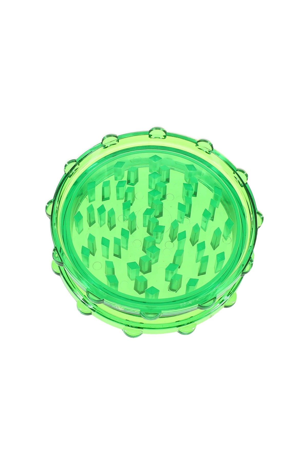 Acrylic 2-Part Herb Grinder “Pocket Chomp” – 3″ – Assorted Colors