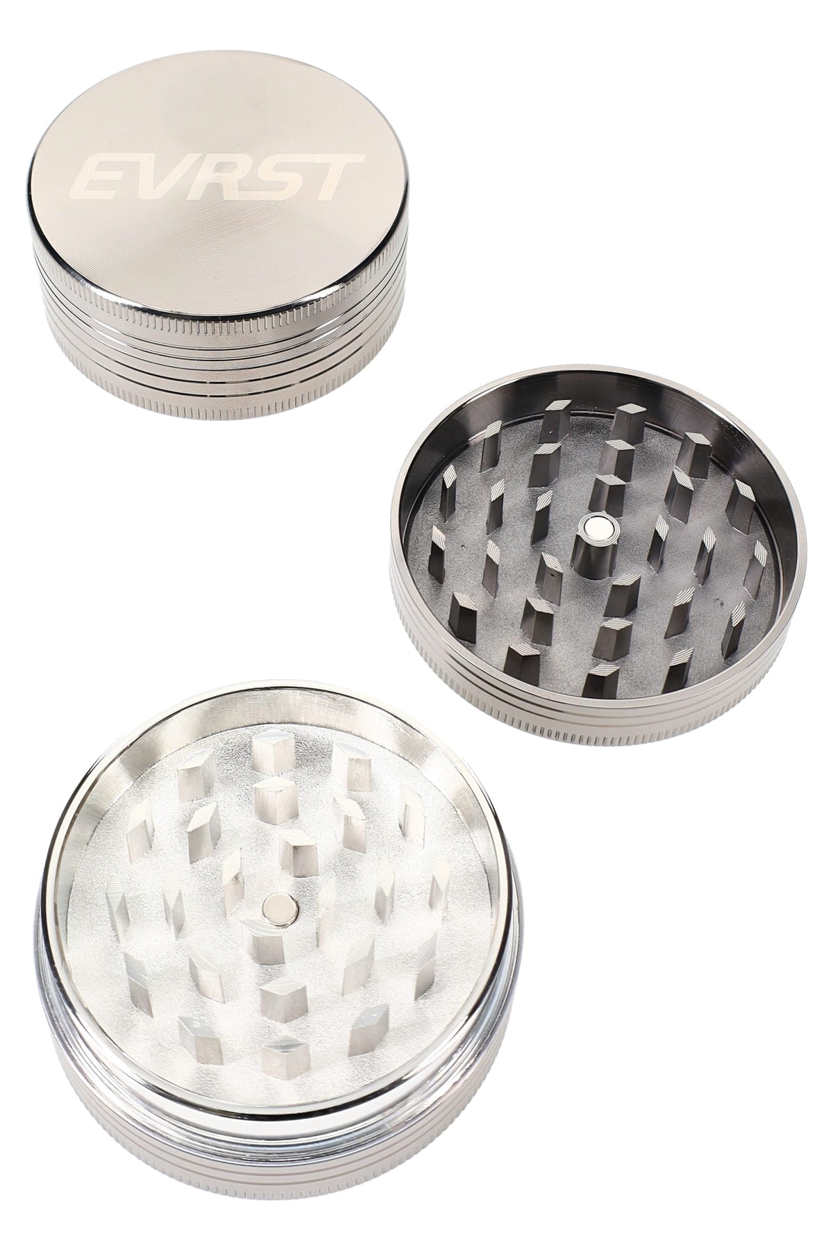 EVRST 2-Part Zinc Alloy Grinder – Gunmetal