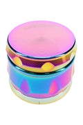 Rainbow 4-Part Metal Herb Grinder – 2″