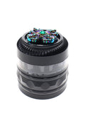 4-Part Metal Herb Grinder “Gem Spinner” – 2″ – Assorted