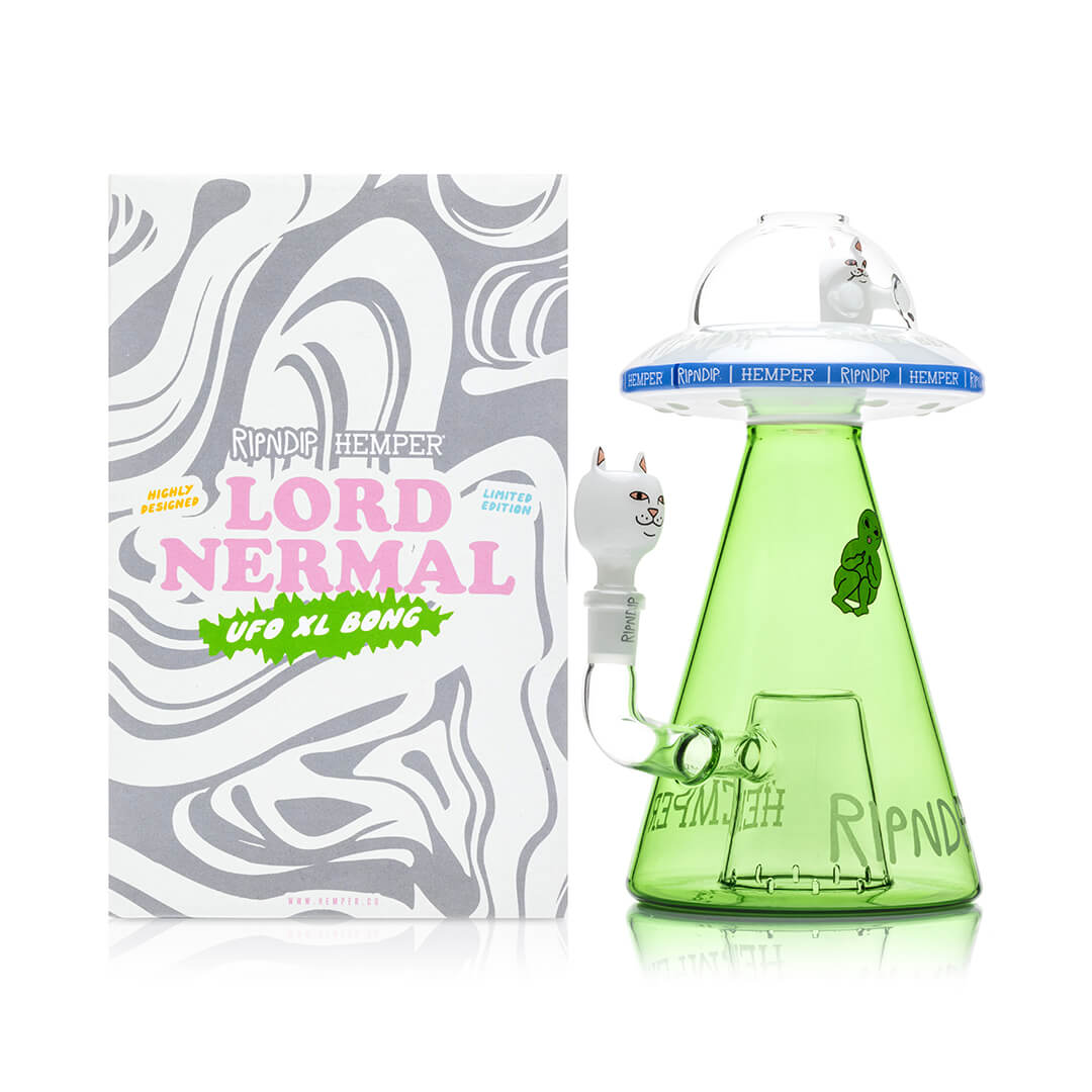 RIPNDIP x HEMPER Lord Nermal UFO XL Bong