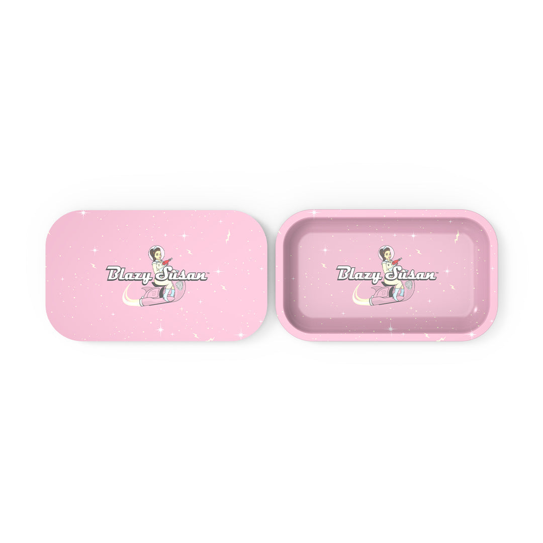 Blazy Susan Rolling Tray (with Lid)