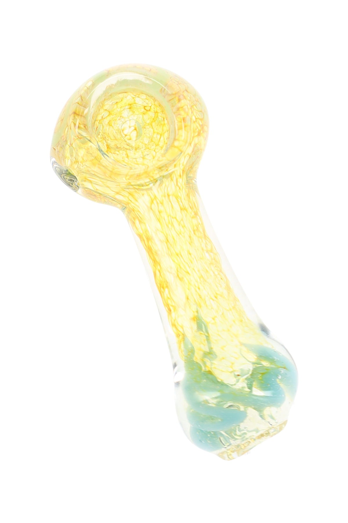 Fumed Color-Changing Spoon Pipe “Pocket Glow” – 3″ – Assorted Colors