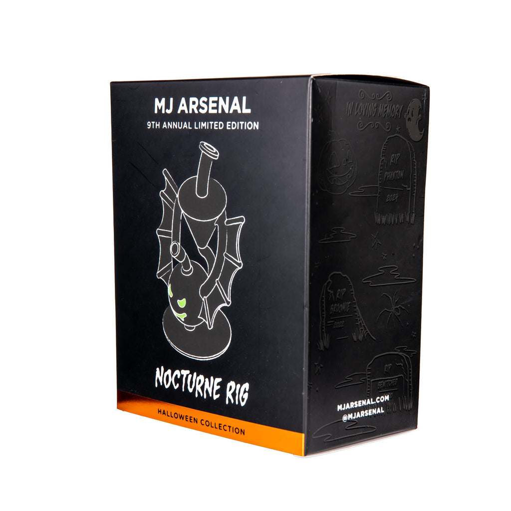 MJ Arsenal Nocturne Mini Glass Dab Rig Halloween Limited Edition