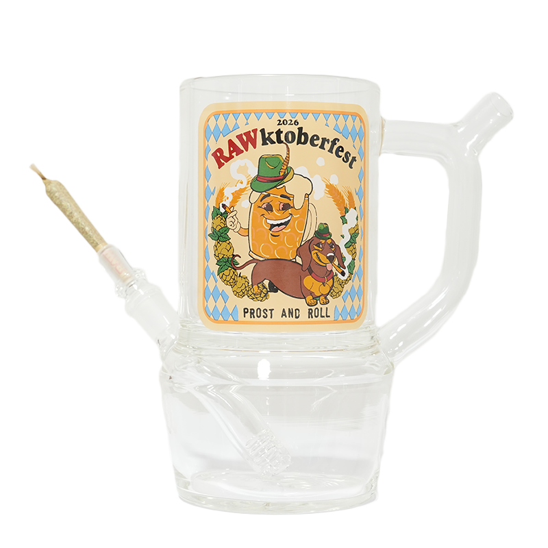RAW RAWktoberfest Prost & Smoke Stein – 7.5″