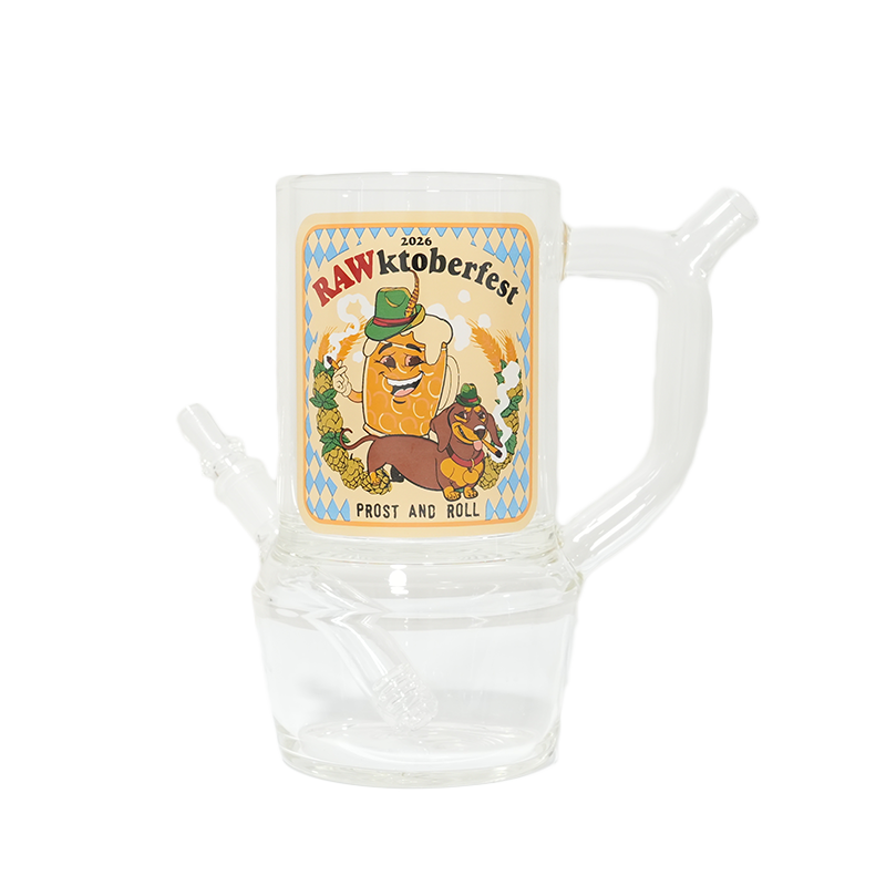RAW RAWktoberfest Prost & Smoke Stein – 7.5″