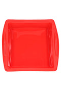 Square Silicone Rolling Tray – Integrated Handles – 10″ – Assorted Colors