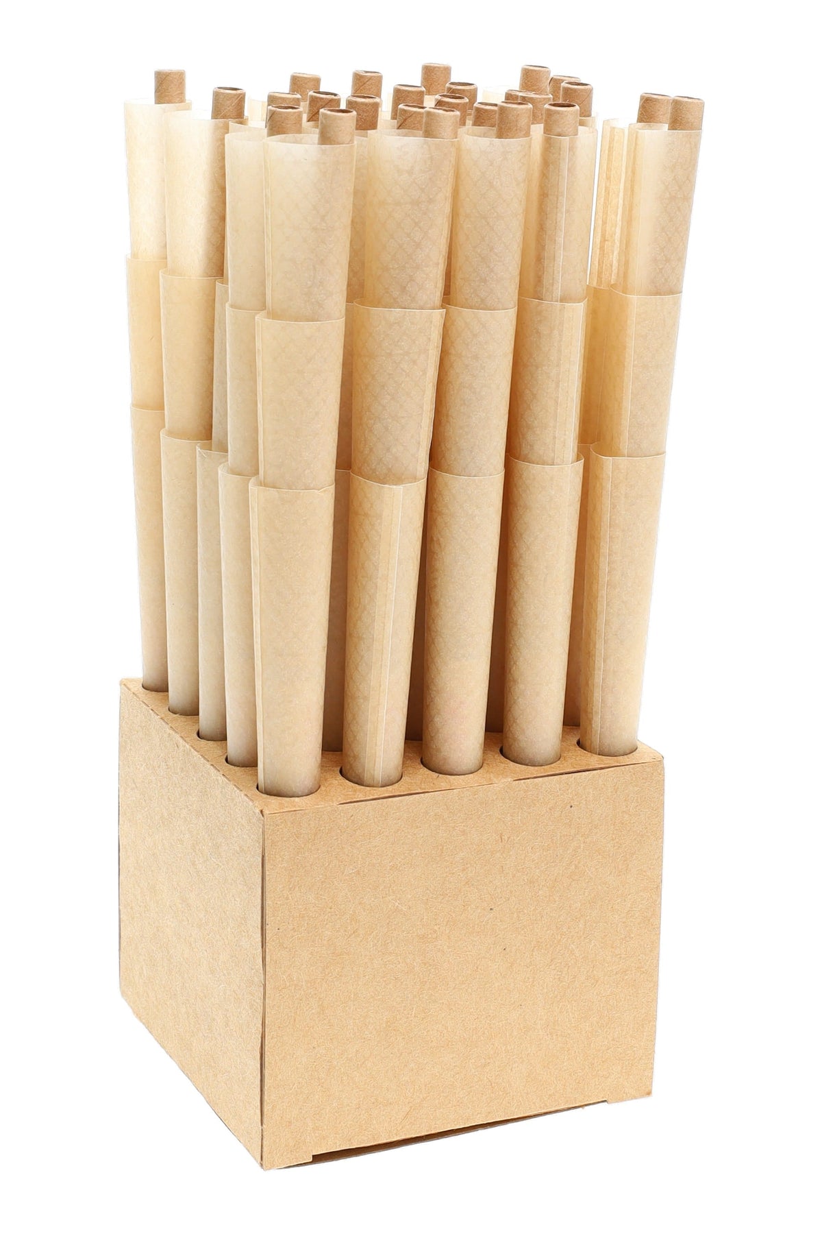 RAW Classic King Size Pre-Rolled Cones – 75-Count Box