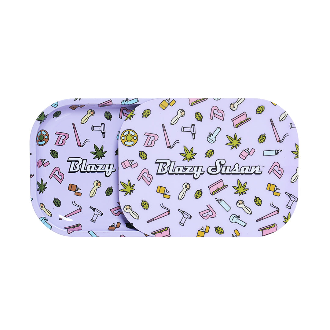 Blazy Susan Rolling Tray (with Lid)