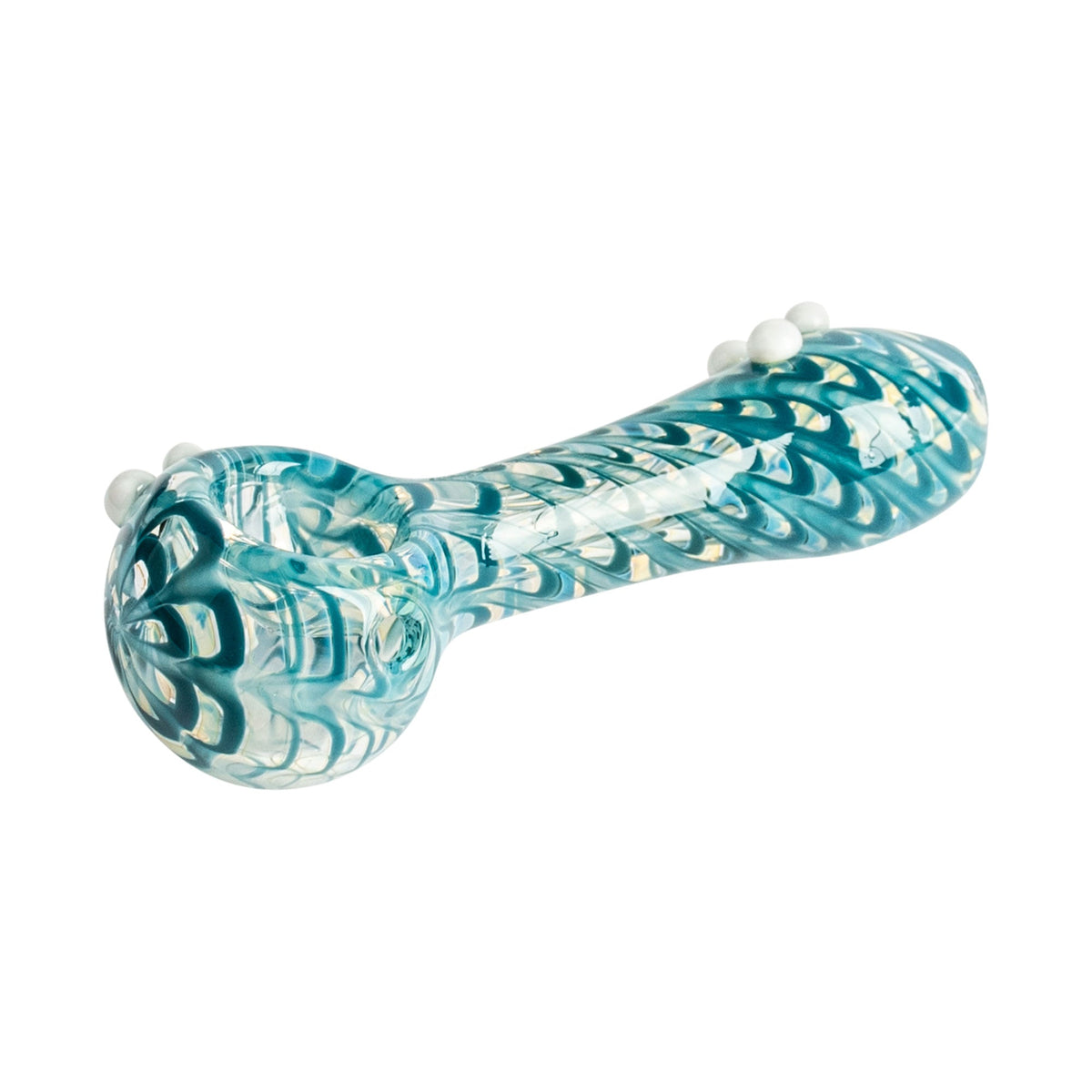 Red Eye Glass 3.25" Zippy Glass Spoon