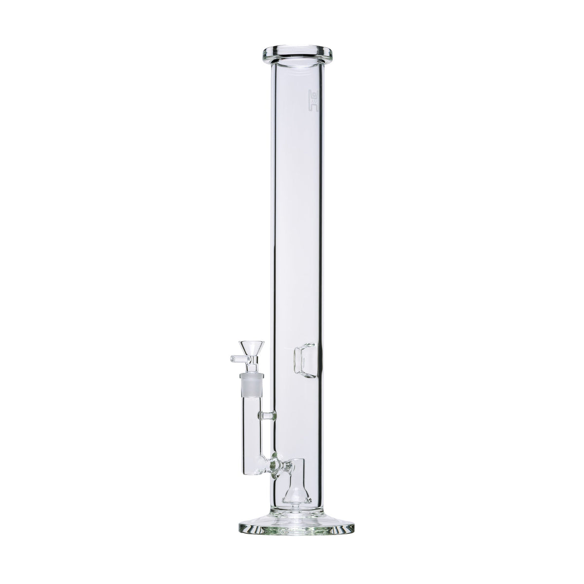 Human Grade 18" Tube Straight Glass Water Pipe