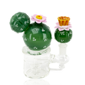 Empire Glassworks “Peyote Flower” Glass Mini Rig – 6″ – US-Made
