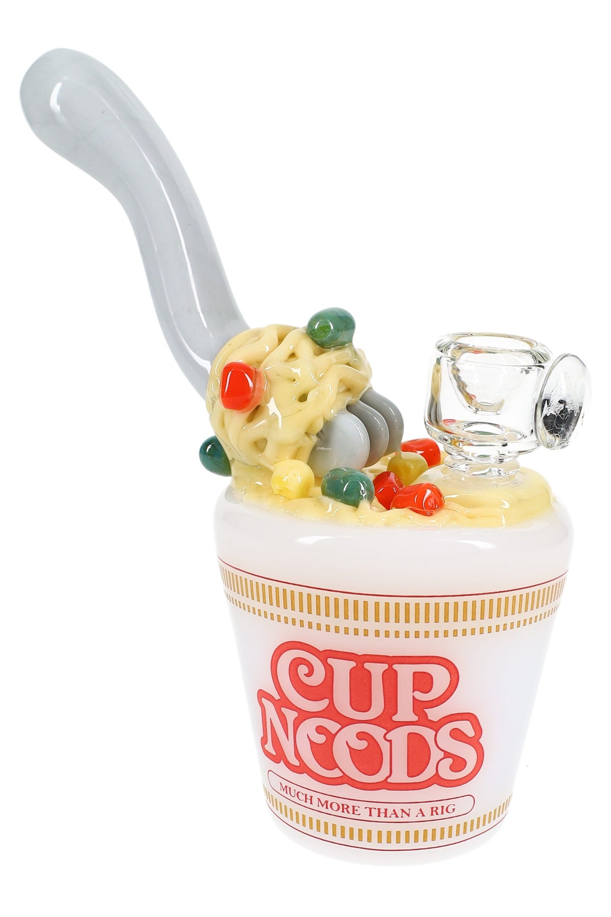 Empire Glassworks “Fork & Noods” Mini Rig – 6½″ – 14.5 mm Female – US-Made