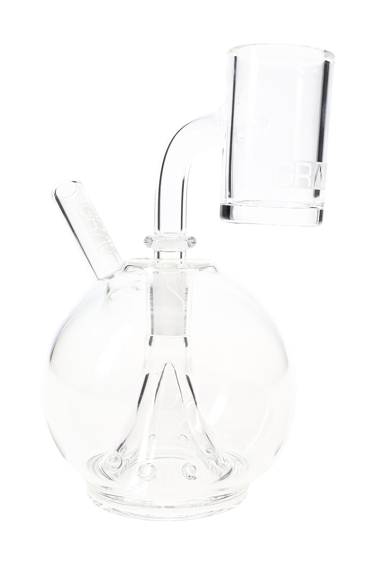 GRAV 7.5″ Eclipse Dab Rig – 10 mm Clear