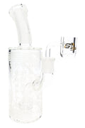 6B Glass Frosted Athena Showerhead Perc Dab Rig – 8½″