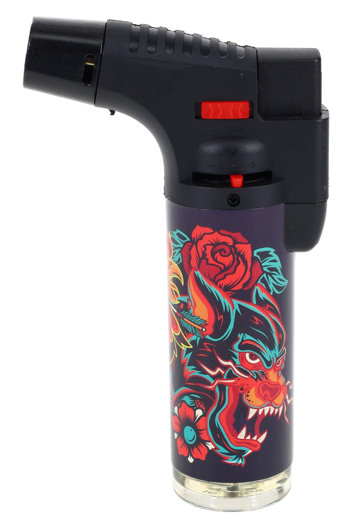 Blink Tattoo Torch Gun Lighters – 12-Count Display