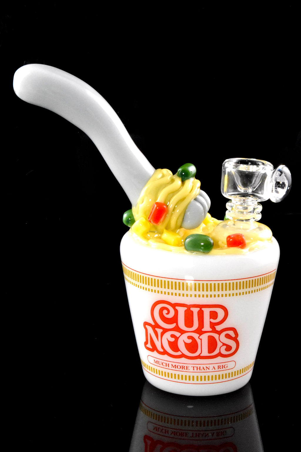 Empire Glassworks “Fork & Noods” Mini Rig – 6½″ – 14.5 mm Female – US-Made