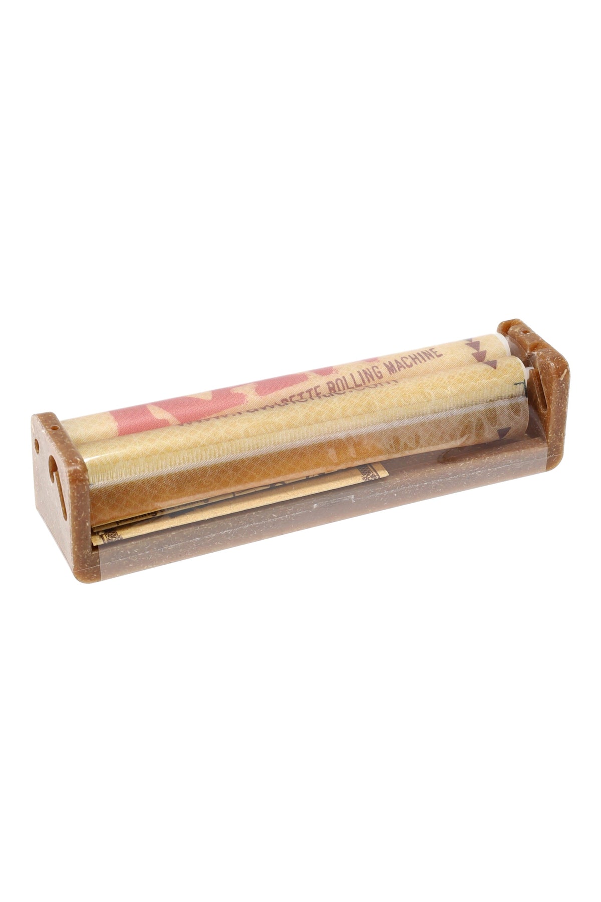 RAW 110 mm Hemp Plastic Rolling Machine – 12 Count Display
